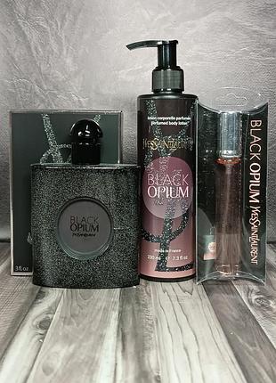 Подарочный набор black opium от yves saint laurent (ив сен лоран блэк опиум)