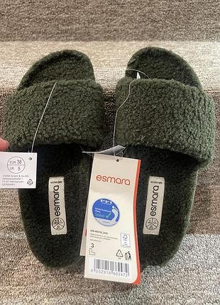 Капці домашні, натуральне хутро, теплі