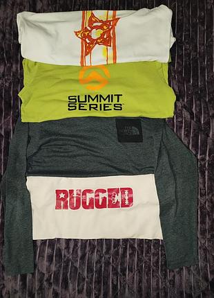 Пак футболок the north face, carhartt, rebook