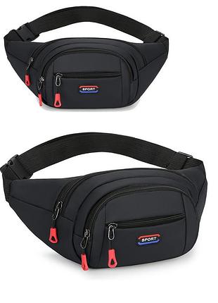 Поясна сумка, модна спортивна сумка через плече, нова чоловіча та жіноча нагрудна сумка, гуртом