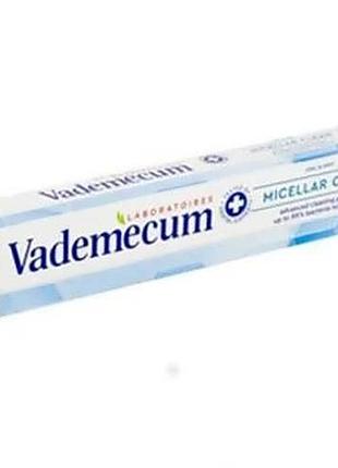 Зубна паста vademecum micellar clean 75 мл