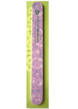 Пилка для ногтей dup 120/200 цветная узкая прямая