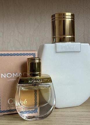 Chloé nomade  молочко для тіла, chloe nomade nuit d'egypte парфумована вода