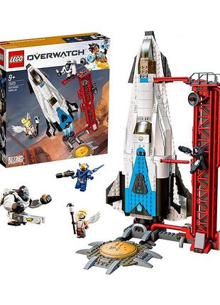 Lego overwatch watchpoint: gibraltar дозорный пункт: гибралтар (75975) конструктор новый!!!