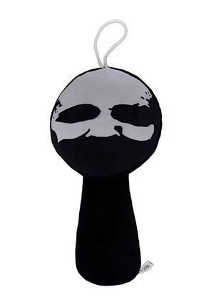 Спрункі чорний блек хоррор 23 см м'яка іграшка інкредибокс sprunki incrediboxb black horror фаза 2