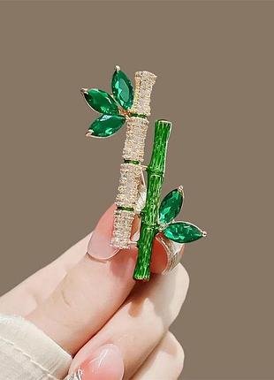 Брошь бамбук (84946815)