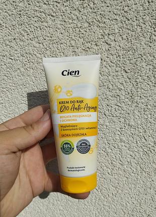 Антивіковий крем для рук cien з q10, 100 мл