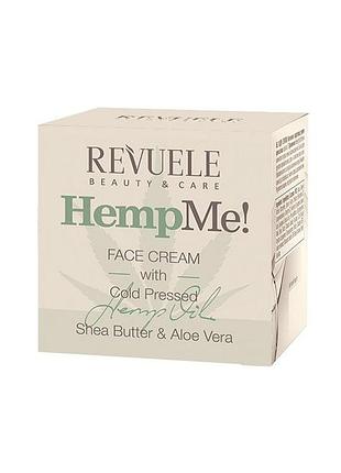 Крем для обличчя revuele 50мл. hemp me універсальний