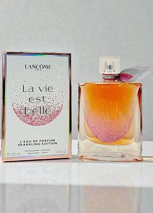 Lancôme la vie est belle sparkling edition парфюмированная вода (100 мл, с возможностью повторного наполнения)