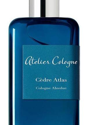 Оригинал распив 5 мл atelier cologne cedre atlas унисекс (ателье колонь седр атлас)