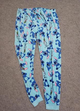 Брюки женские тёплые лило и сточ