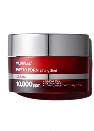 Антивіковий крем для обличчя medi-peel phyto exosome pdrn lifting shot cream, 50ml