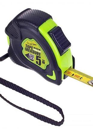 Рулетка з фіксатором 5 м/19 мм alloid