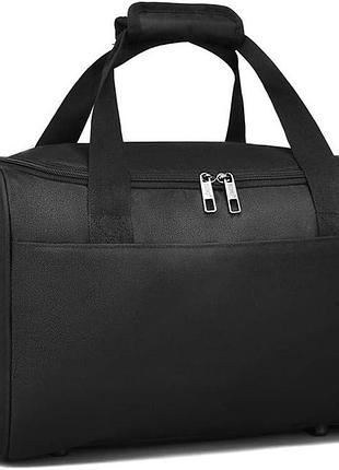 Kono 20 л сумка, черная, 40x20x25 см, с плечевым ремнем