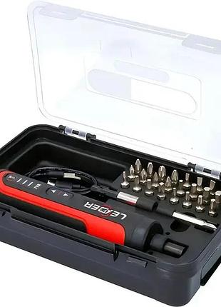 Аккумуляторная отвертка leader 4.2в/5 нм home