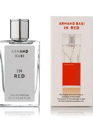 Туалетная вода женская armand basi in red тестер 60 мл
