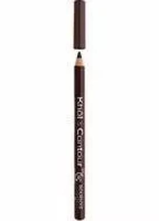 Карандаш для век устойчивый bourjois - 16h khol & contour 77 коричневый - 1.14g