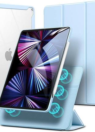 Чехол esr для ipad pro 11» с вертикальным подставкой и держателем для стилуса (голубой)