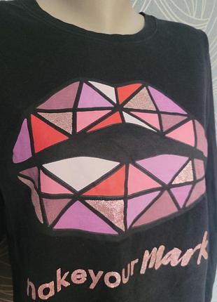 Губки cotton  модный классный свитшот