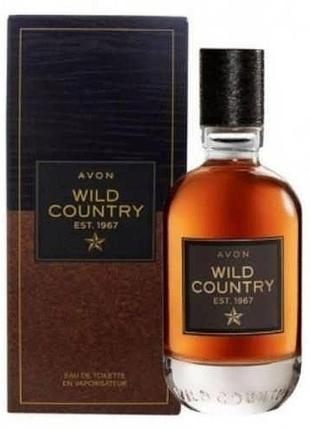Чоловіча туалетна вода avon wild country 75мл