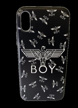 Чехол накладка vip design для iphone x/xs бой aurora