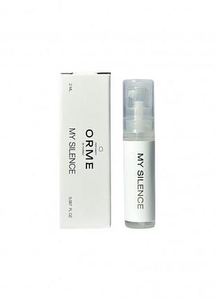Парфюм orme my silence древесные пряные пробник 2 мл