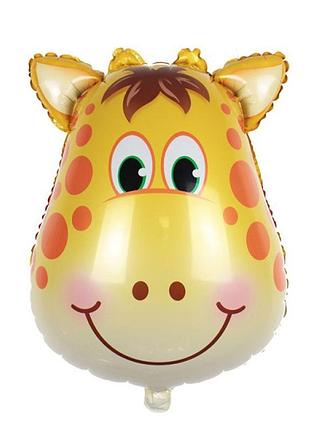 Кулька у формі тварин жираф 63 на 46 см різнобарвний