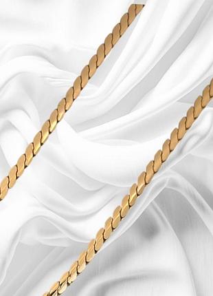 Цепочка xuping медицинское золото ксюпинг длинна 60 см ланцюжок, ланцюжок колос, 40