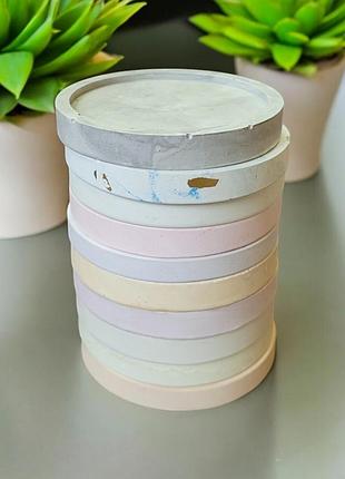 Універсальна декоративна підставка "пастельна гармонія", діаметр 8см, м'ятний