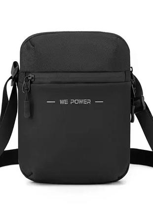 Мужская повседневная сумка месенджер на плечо we power