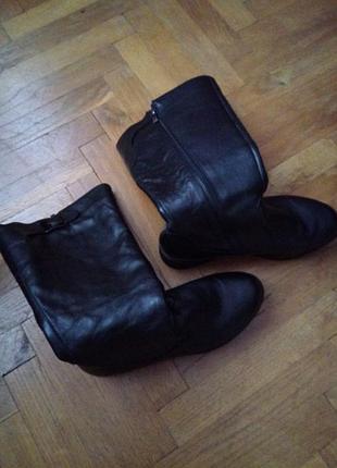 Чоботи жіночі шкіряні