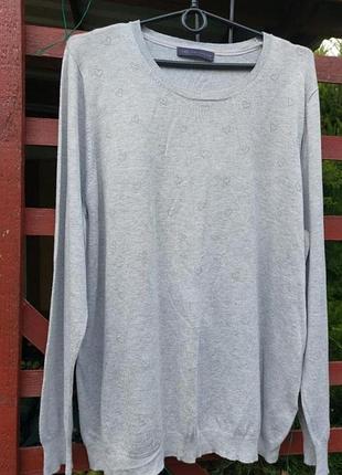 Джемпер,свитер,кофточка, з стразами, большой размер