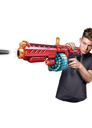 X-shot red швидкострільний бластер excel turbo fire (48 патронів)