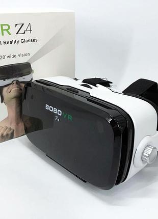 Vr box z4 (bobovr). 3d окуляри віртуальної реальності, вбудовані навушники, кут 110°, пульт