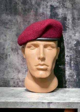 Берет малиновий зсу (ексклюзив) окремого поличка президента україни xl/ 59-60