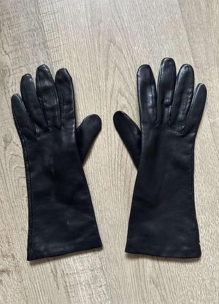 Женские кожаные варежки h&amp;m