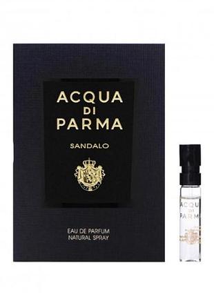 Acqua di parma sandalo парфюмированная вода (пробник)
