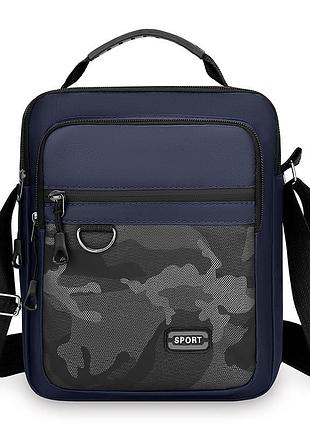 Барсетка сумка чоловіча модна спортивна сумка через плече оптова