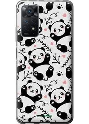Чохол на xiaomi redmi note 11 pro панди "4318u-2512-7673"
