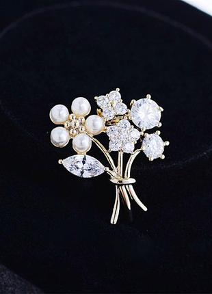 Брошка букет квітів (84946795)