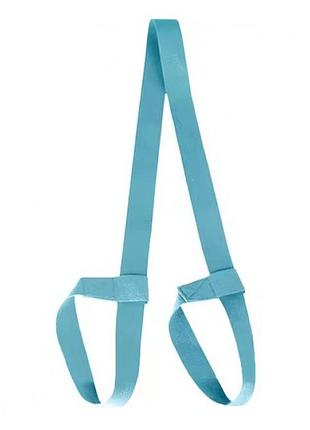 Слинг перетяжка для переноски коврика йоги blue