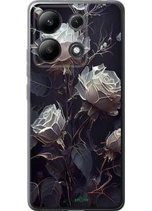 Чохол на xiaomi redmi note 13 4g троянді 2 "5550u-3654-7673"