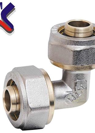 Угол зажимной для металлопластиковой трубы l16*16 (неразборной)