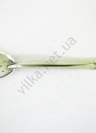 Ложка гарнирная дешевая с дырами forkopt