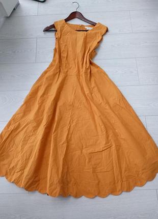 Платье хлопковое