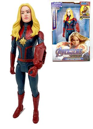 Фигурка капитан марвел " супергерой. мстители " со звуком светом