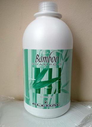 Шампунь bamboo для всех типов волос kleral system с экстрактом бамбука 1000мл для ежедневного применения