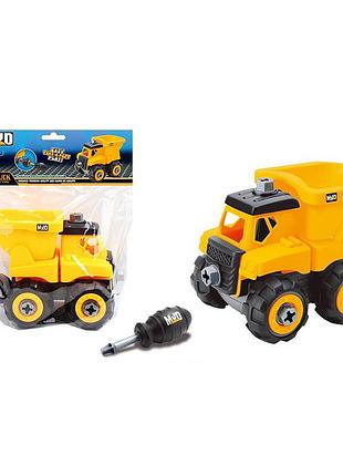 Конструктор 122-11abc12ab разборной самосвал