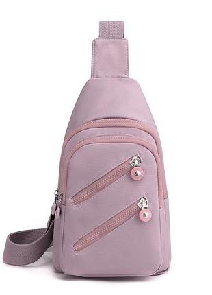 Популярна жіноча нагрудна сумка, нова нейлонова сумка через плече, сумка для мобільного телефона