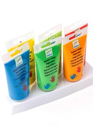 Djeco набор пальчиковых красок (6 шт)